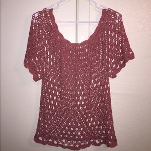 See thru cotton shirt.